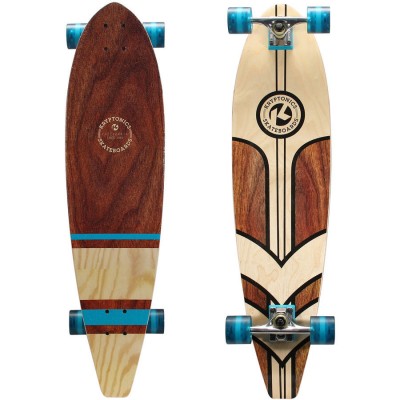 Kryptonics 36" Longboard Complete Skateboard (36" x 9") Pacific Islander   563002105